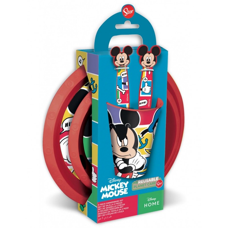 TOPOLINO SET PRANZO 5PZ.