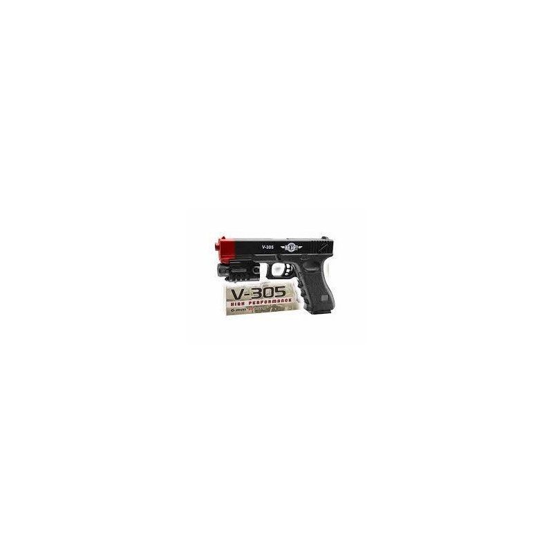 PISTOLA AIR SOFT V-305 CAL.6MM.