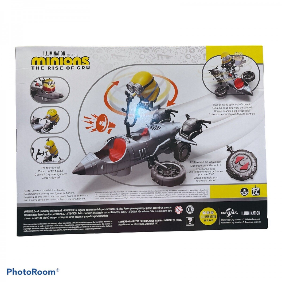 MINIONS RIDER WILD R/C