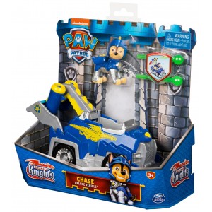 PAW PATROL RESCUE KNIGHT CHASE CON VEICOLO