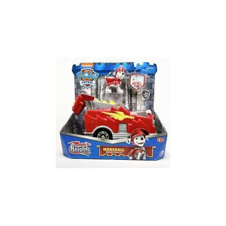 PAW PATROL RESCUE KNIGHT MARSHALL CON VEICOLO