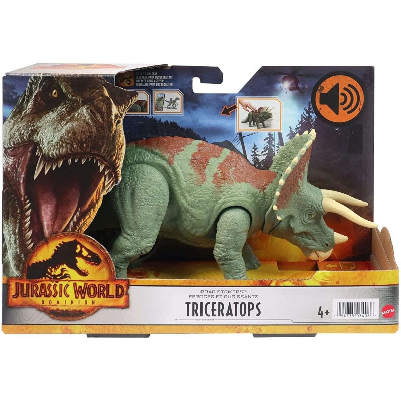 JURASSIC WORLD TRICERAPTOR SUONI
