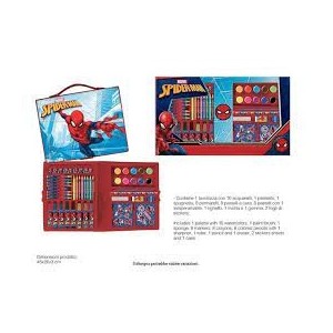 SPIDER-MAN VALIGETTA COLORI 52PZ.