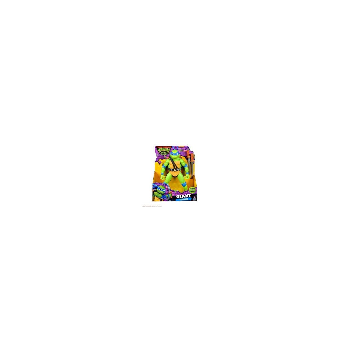 TMNT TURTLES NINJA GIANT LEONARDO