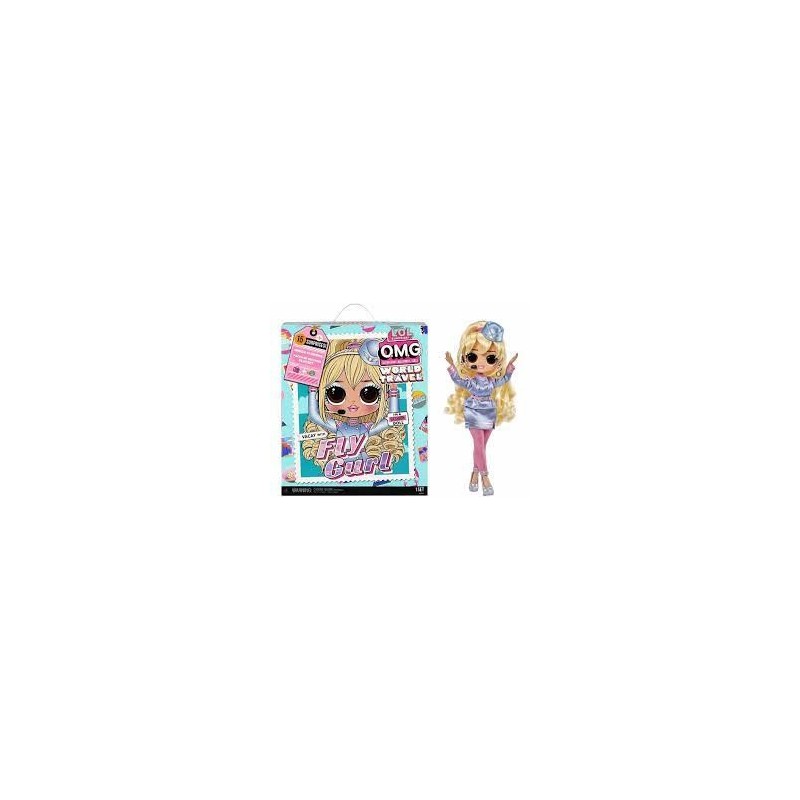 LOL SURPRISE OMG WORLD TRAVEL FLY GURL