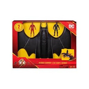 FLASH AEREO BATMAN CON 2 PERSONAGGI