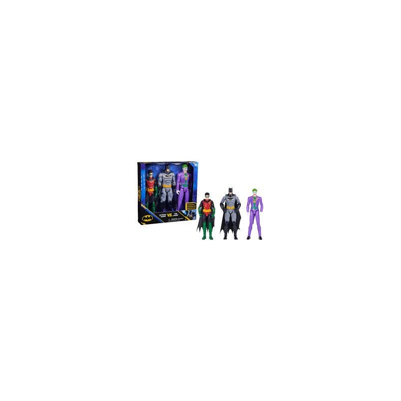 DC COMICS BATMAN ROBIN JOKER 30CM.