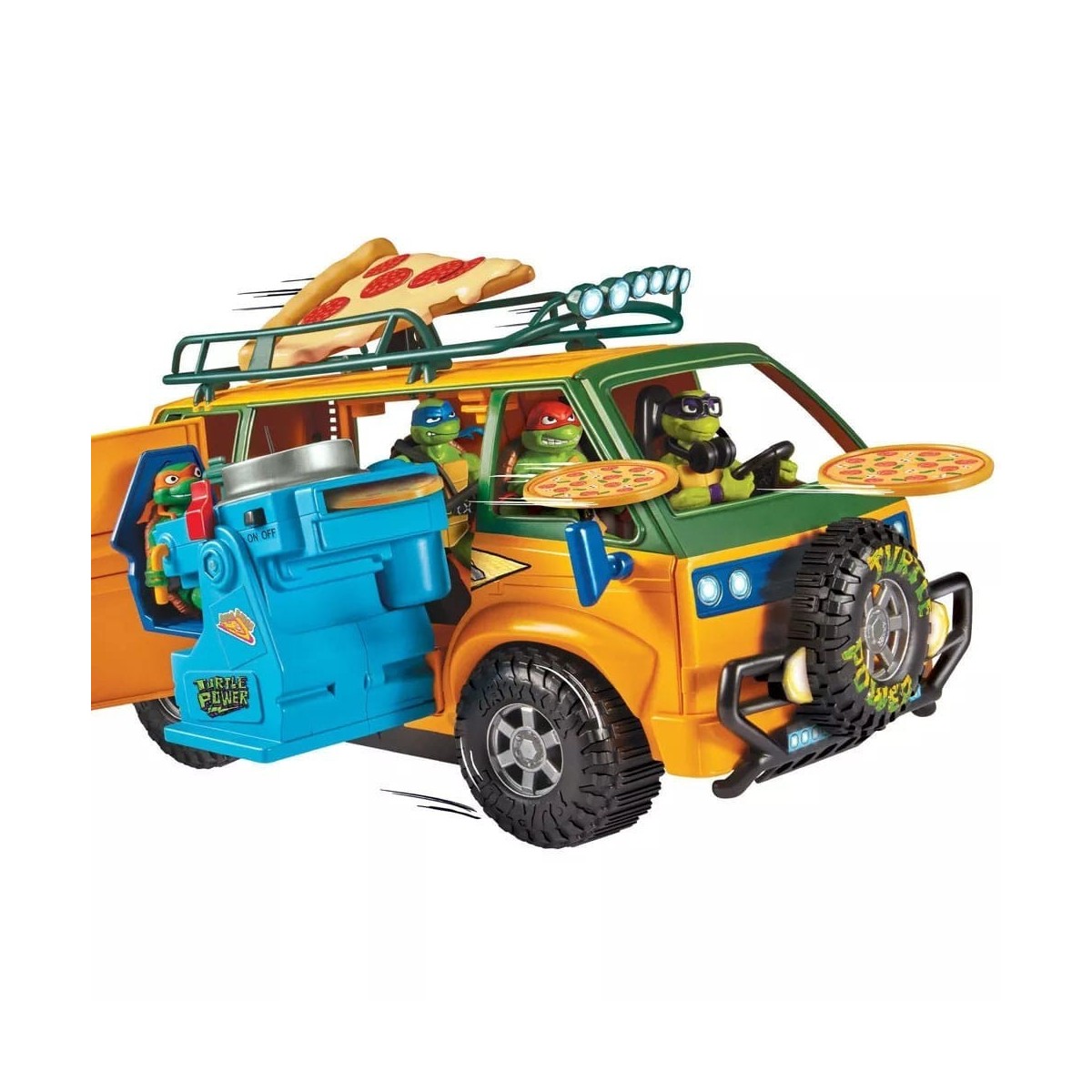 TMNT TURTLES NINJA CAMPER PIZZAFIRE