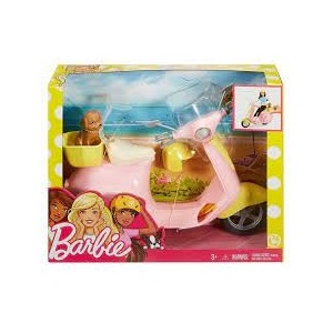 BARBIE SCOOTER CON CUCCIOLO