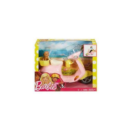 BARBIE SCOOTER CON CUCCIOLO