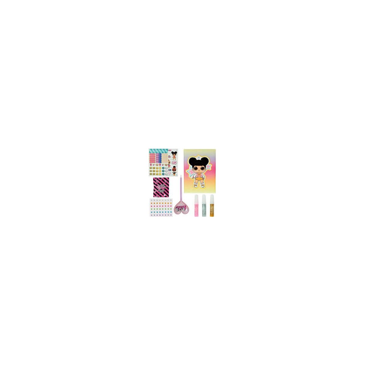 LOL SURPRISE DIARIO GLITTER SET