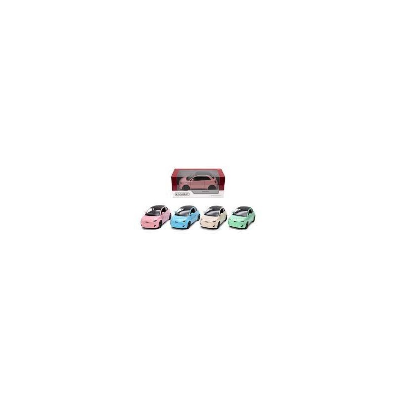 KINSMART FIAT 500e PASTEL EDITION