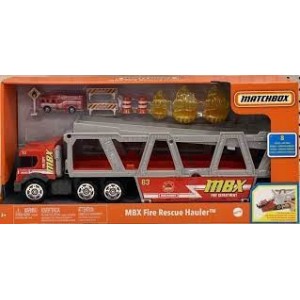 MATCHBOX CAMION TRANSPORTO POMPIERI
