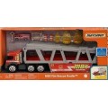 MATCHBOX CAMION TRANSPORTO POMPIERI