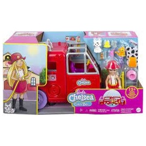 BARBIE CHELSEA CON CAMION POMPIERI