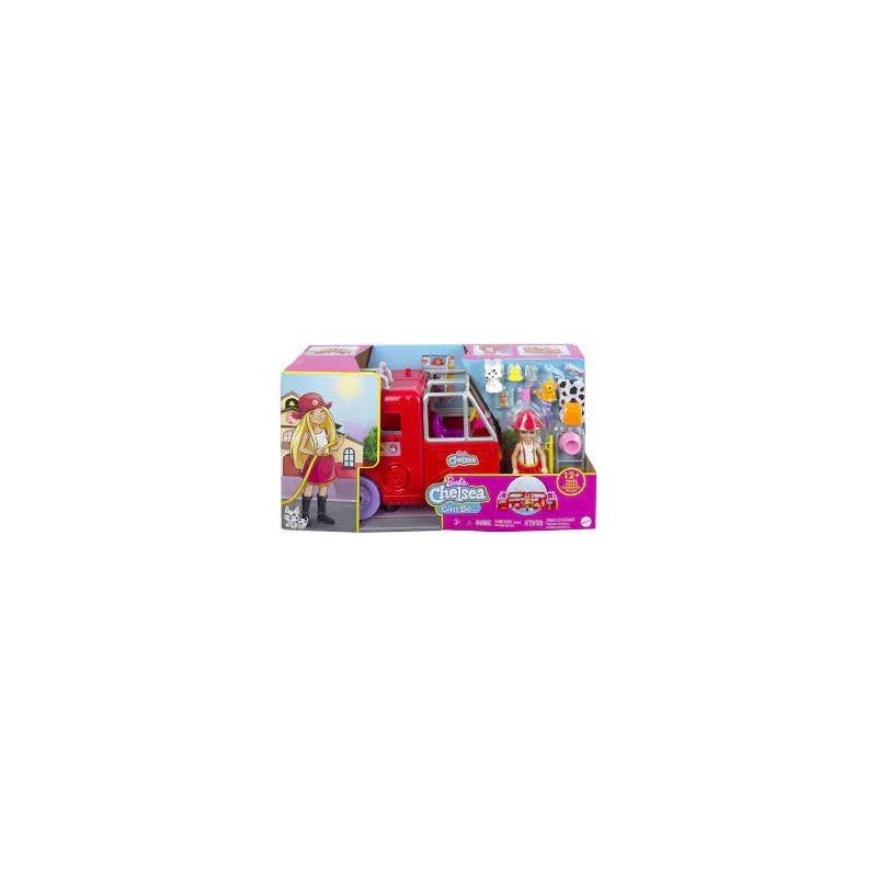 BARBIE CHELSEA CON CAMION POMPIERI