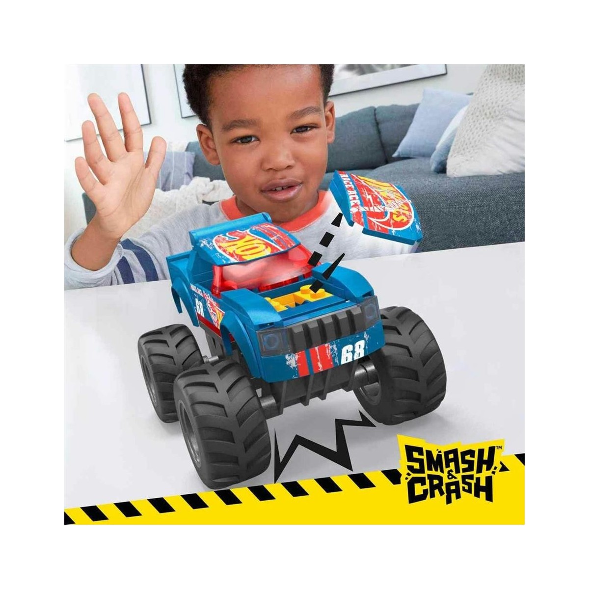HOTWHEELS MONSTER TRUCK MEGA BLOCKS