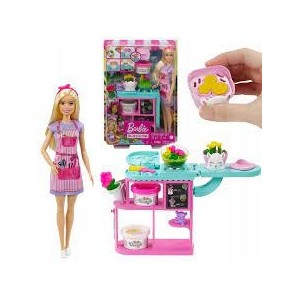 BARBIE FIORISTA CON PLASTILINA