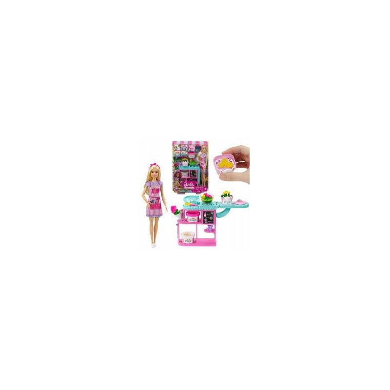 BARBIE FIORISTA CON PLASTILINA