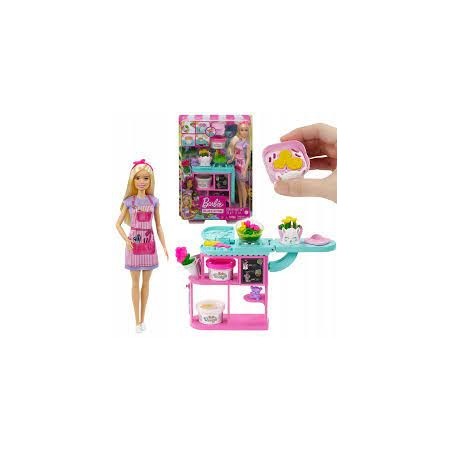 BARBIE FIORISTA CON PLASTILINA