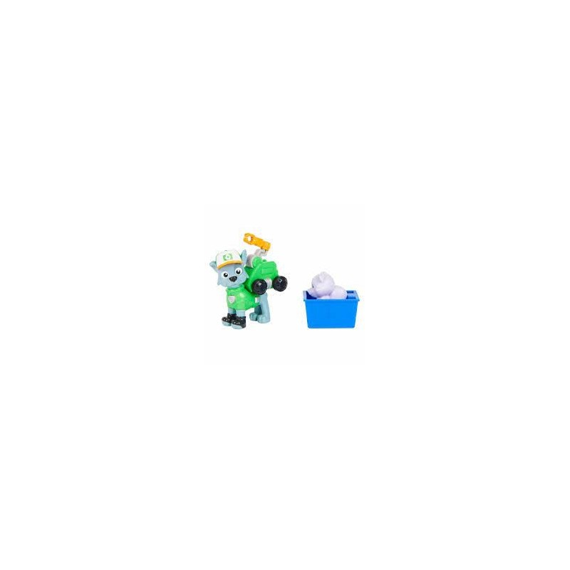 PAW PATROL BIG TRUCK ROCKY PERSONAGGIO CON ACCESSORI