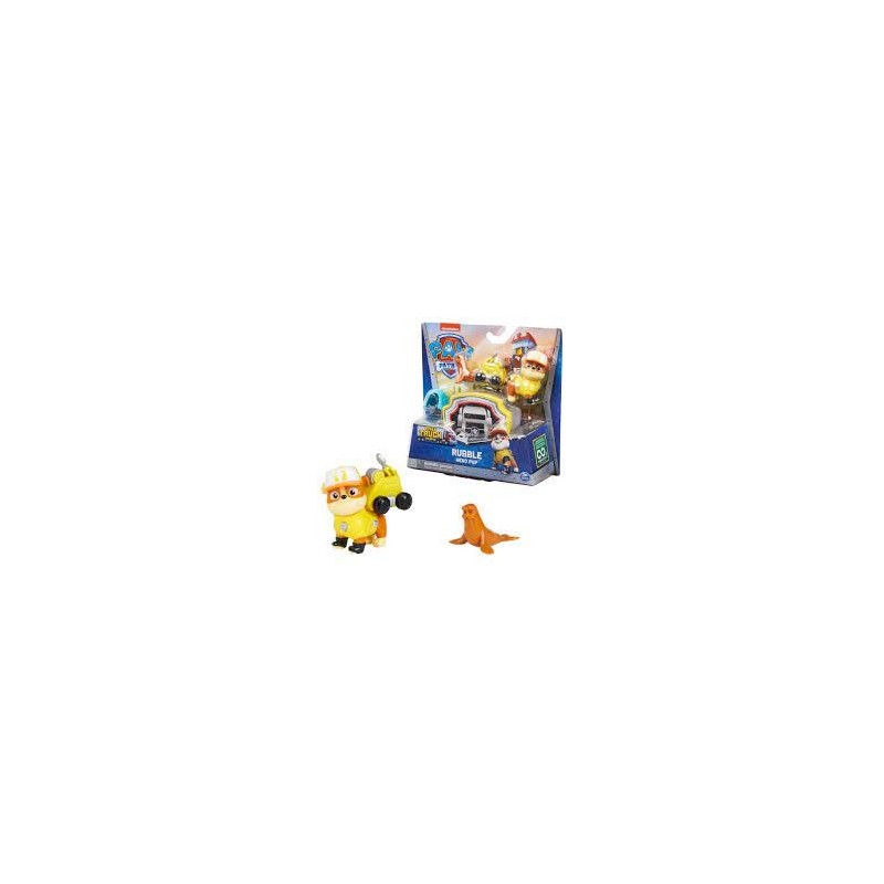 PAW PATROL BIG TRUCK RUBBLE PERSONAGGIO CON ACCESSORI