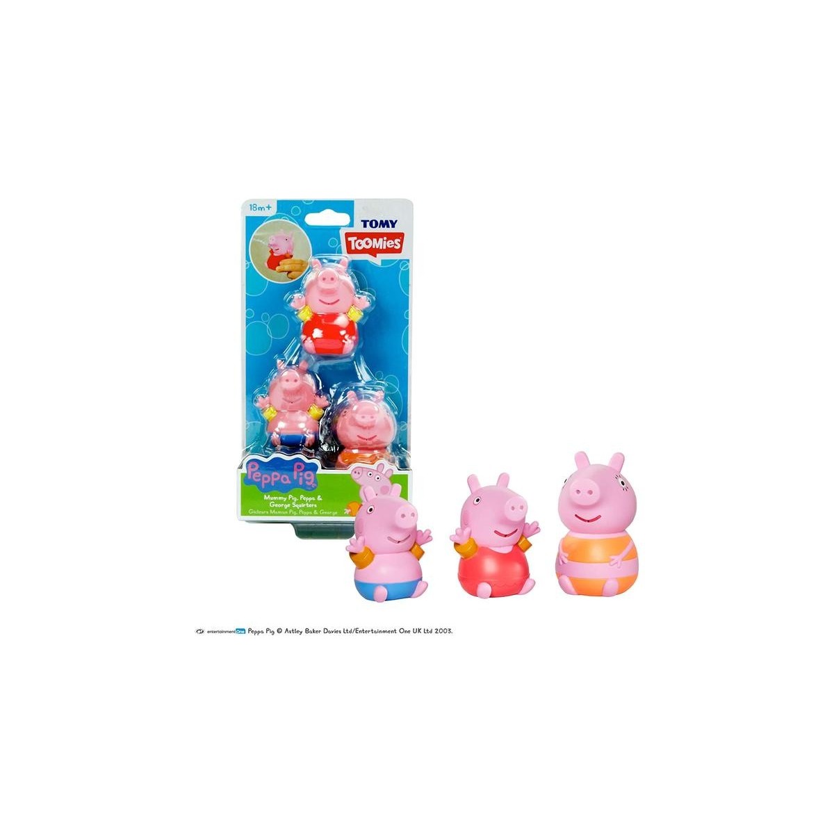 TOOMIES PEPPA PIG FAMILY 3PZ