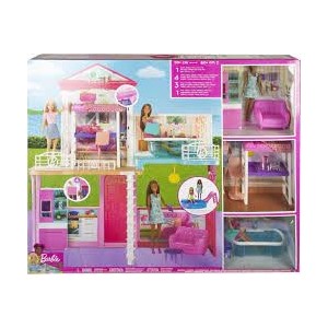 BARBIE CASA AL MARE CON ACCESORI
