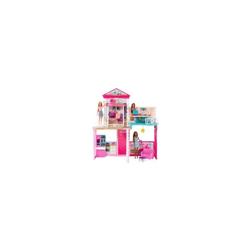 BARBIE CASA AL MARE CON ACCESORI