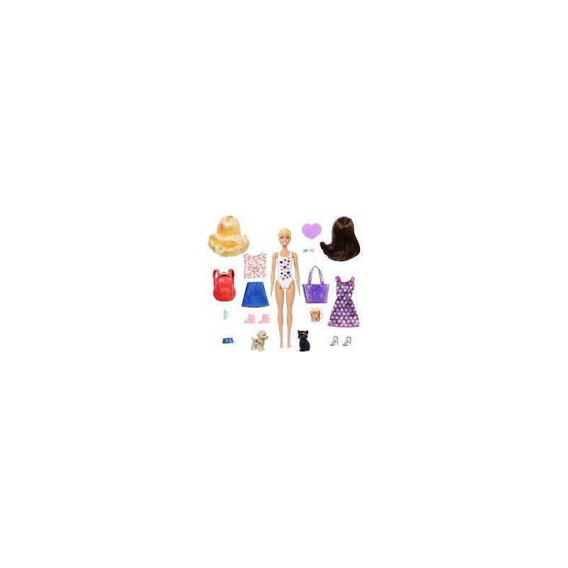 BARBIE COLOR REVEAL BEACH E FESTA