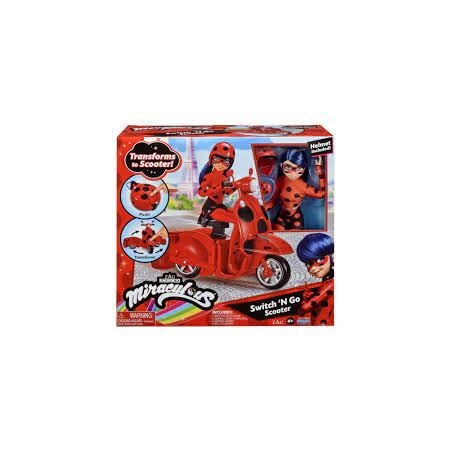 MIRACULOUS BAMBOLA CON SCOOTER