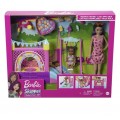 BARBIE BABYSITTER CASA GONFIABILE