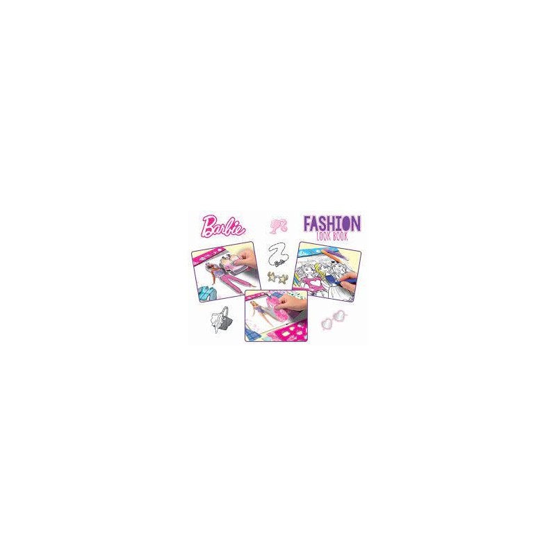 BARBIE SKETCHBOOK FASHION LOOK BOOK
