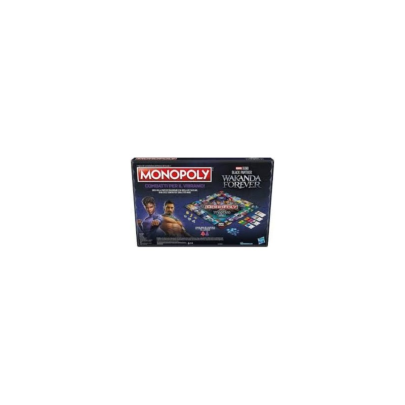 MONOPOLY BLACK PANTHER WAKANDA FOREVER