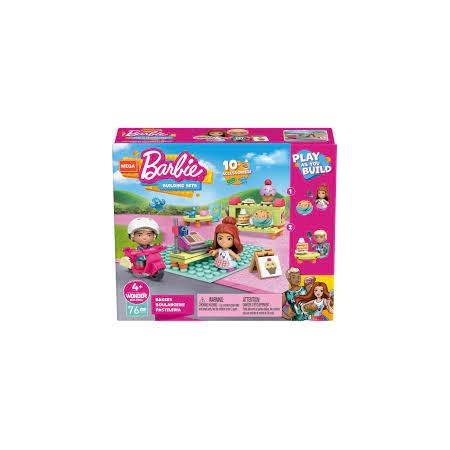 BARBIE MEGA BLOCKS 76PZ.