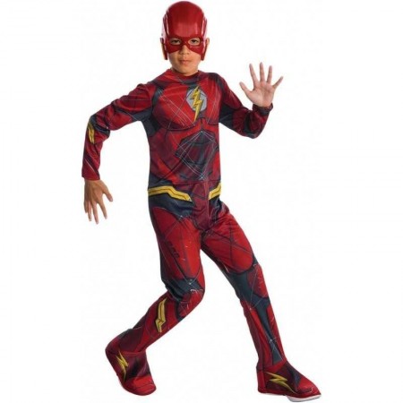 FLASH COSTUME JUST LEAGUE MOVIE 630861 TG. M