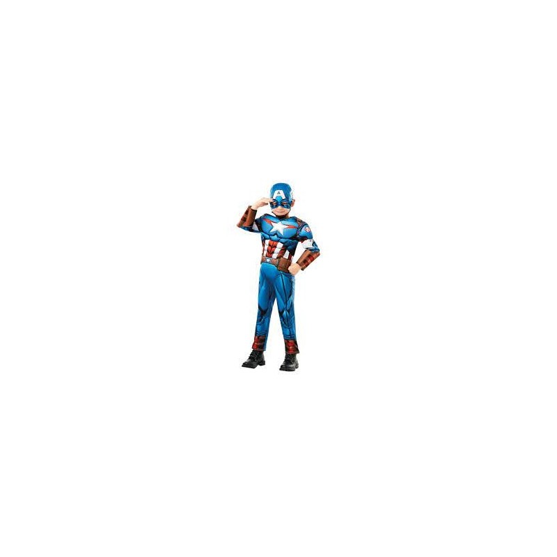 CAPITAN AMERICA COSTUME LUSSO 640833 TG. S
