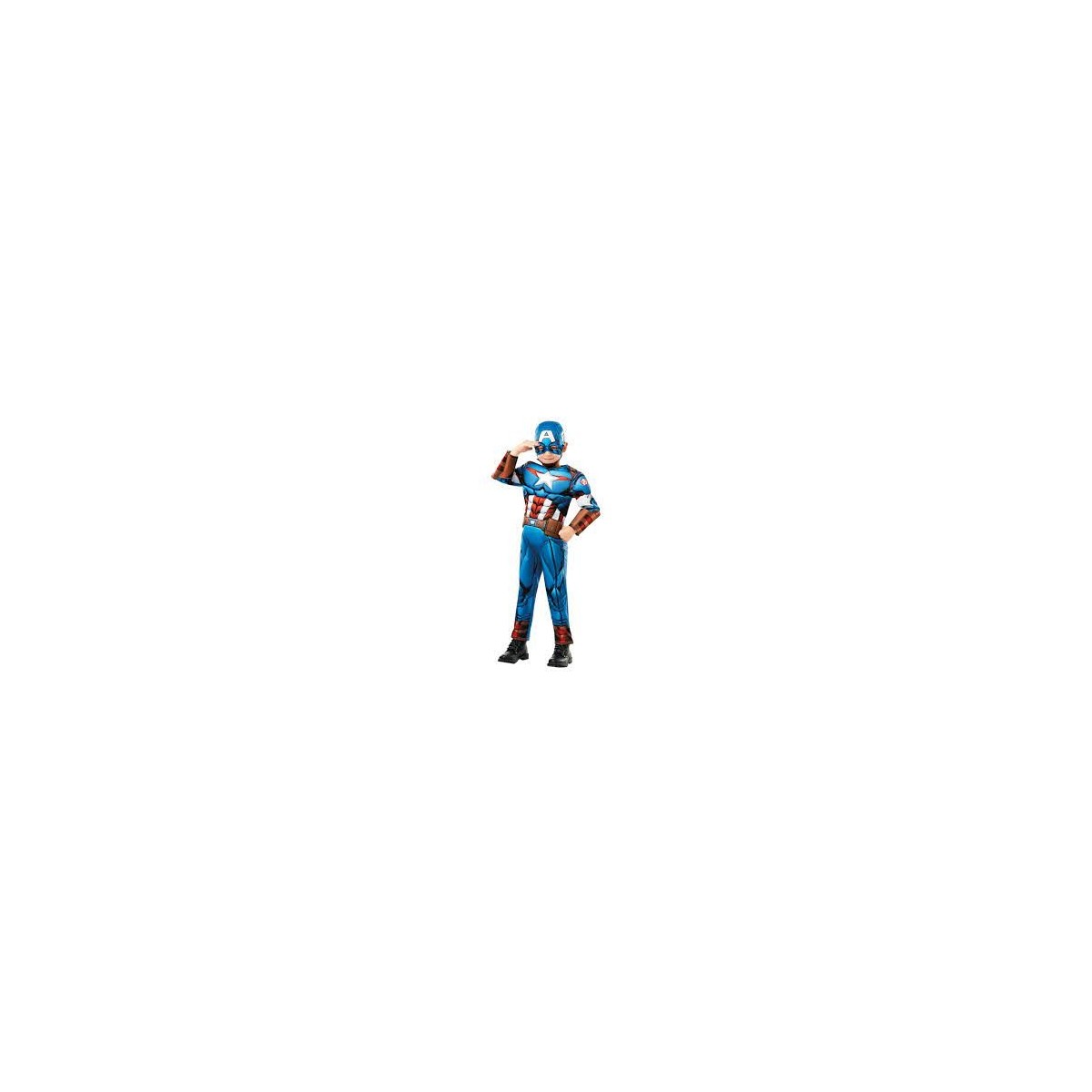 CAPITAN AMERICA COSTUME LUSSO 640833 TG. S