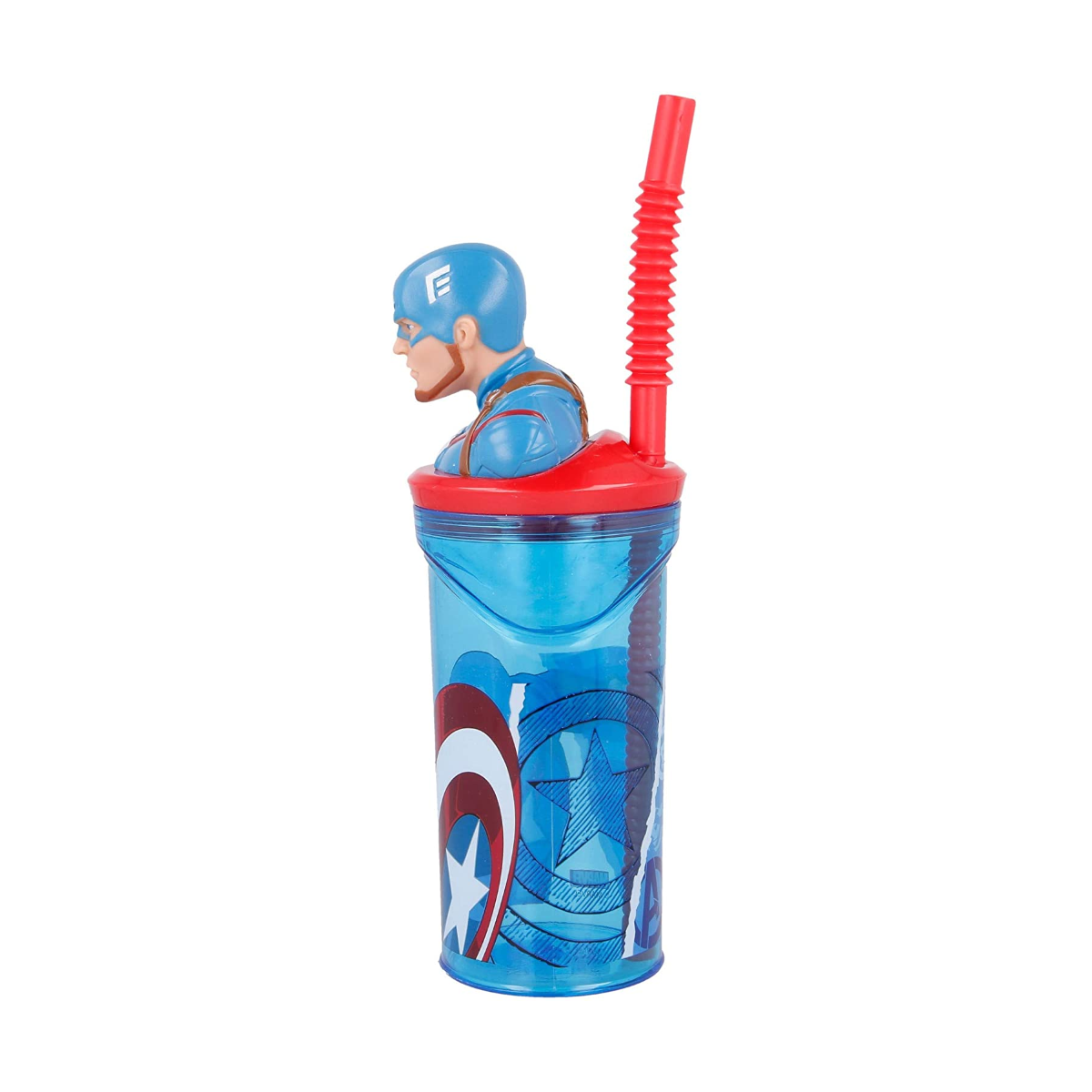 CAPITAN AMERICA BICCHIERE 3 D