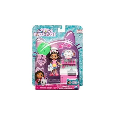 GABBY'S DOLL HOUSE GABBY BLISTER CUCINA & MANGIA