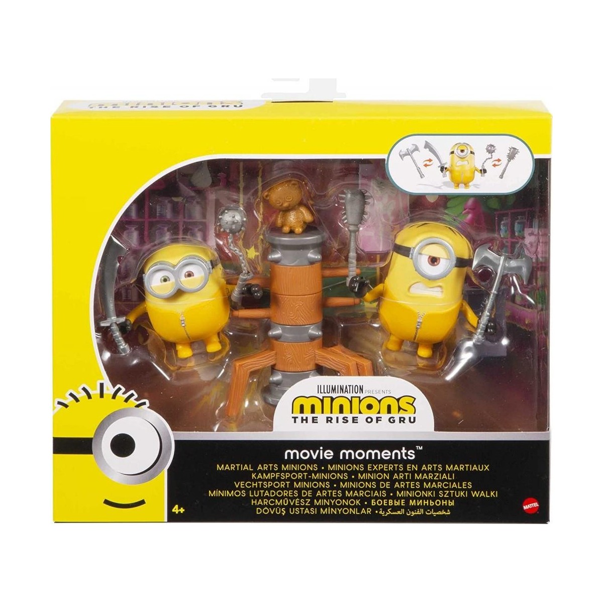 MINIONS PERSONAGGI MOVIE ARTI MARZIALI