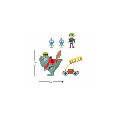 GUS IL CAVALIERE DRAGO CON PERSONAGGI