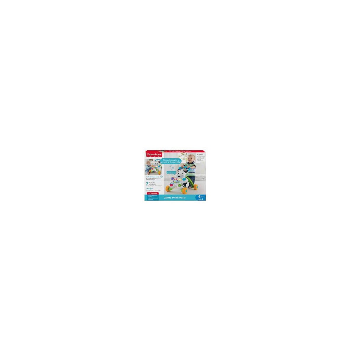 FISHER-PRICE ZEBRA PRIMI PASSI