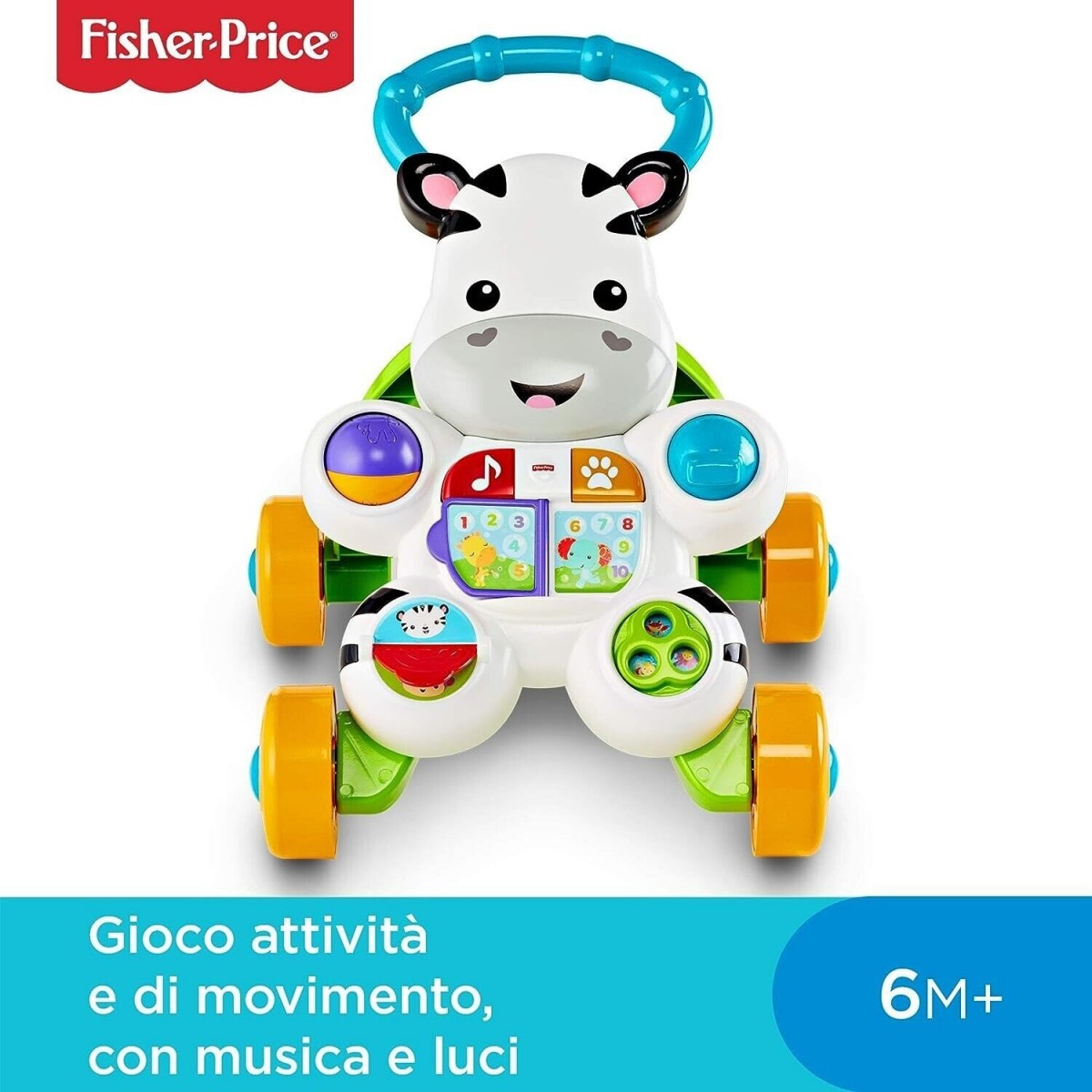 FISHER-PRICE ZEBRA PRIMI PASSI