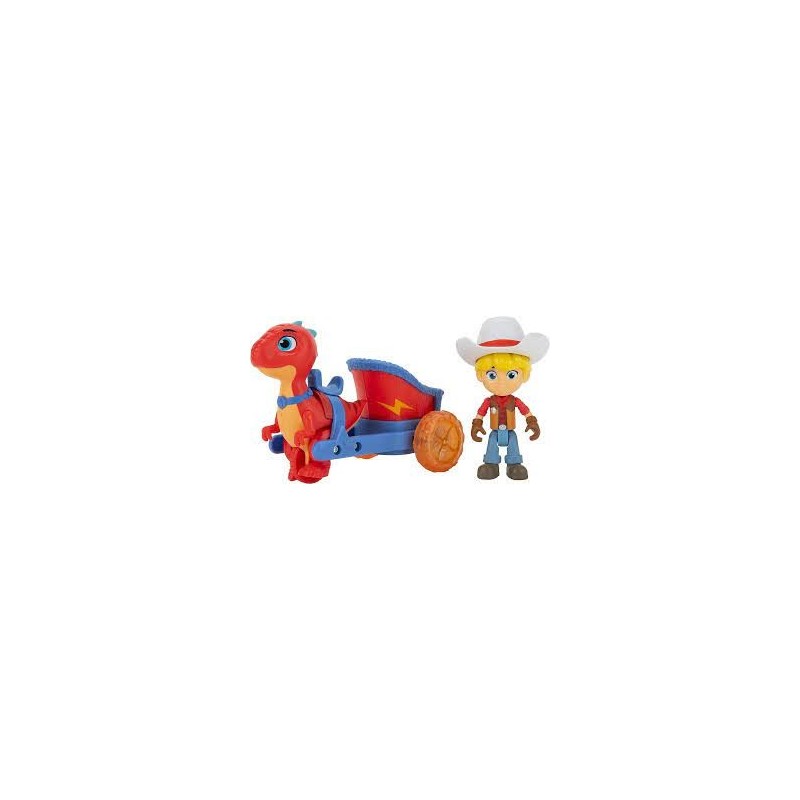 DINO RANCH PERSONAGGIO CON DINO