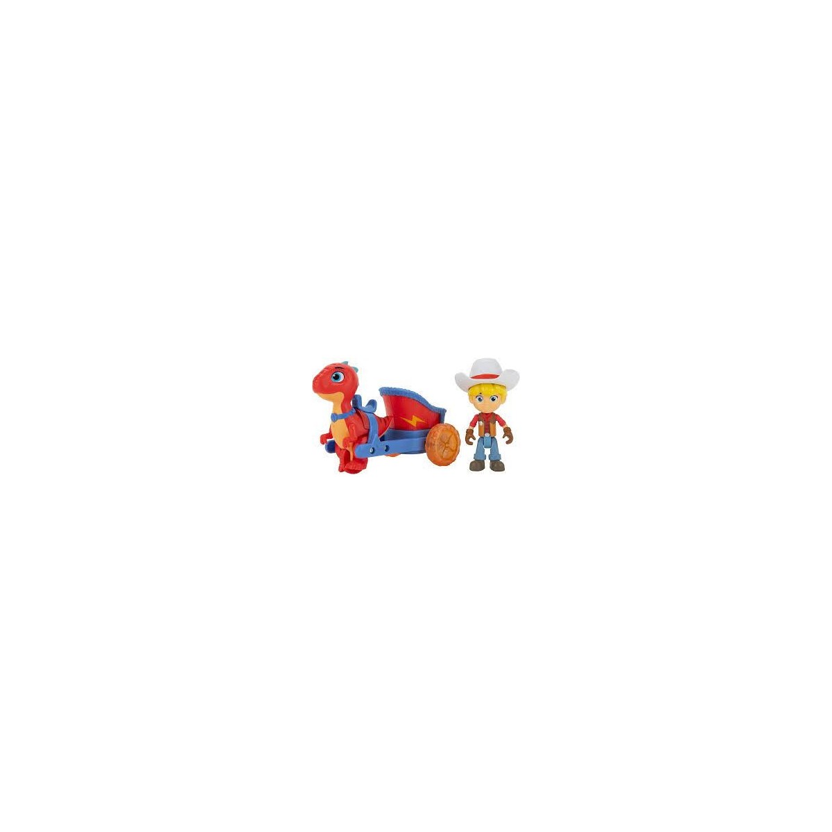 DINO RANCH PERSONAGGIO CON DINO