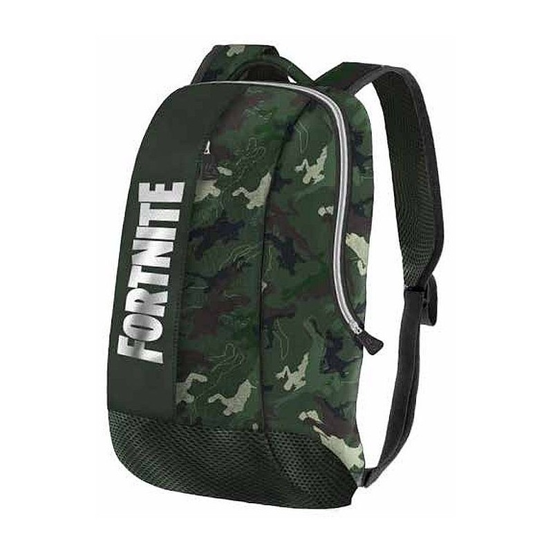 FORTNITE ZAINO FREE TIME GREEN CAMO