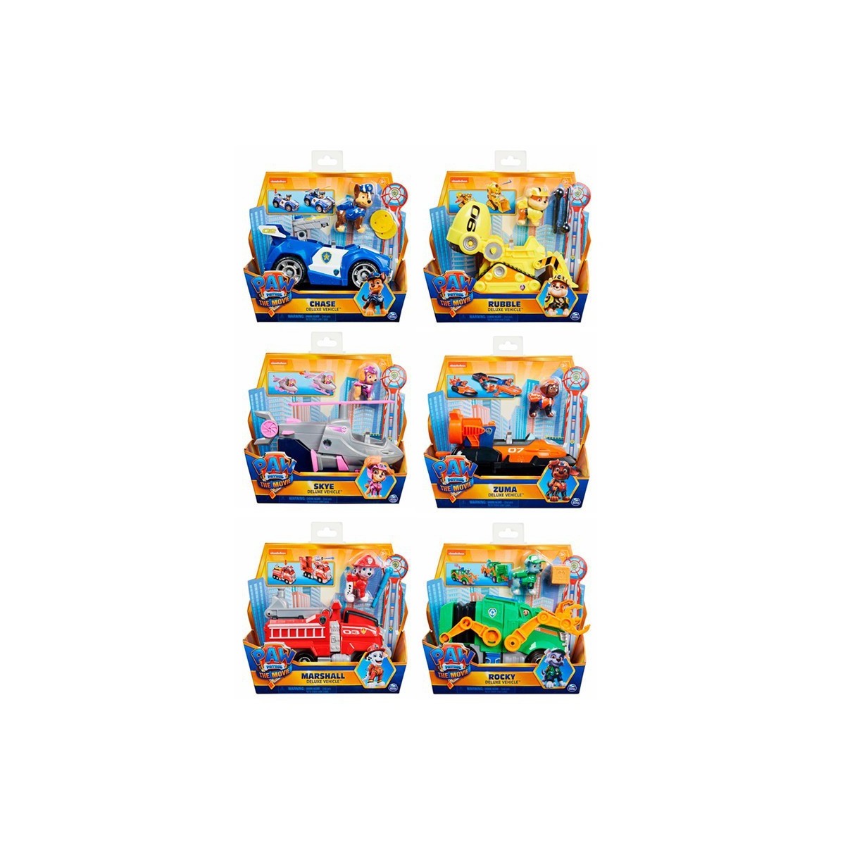 PAW PATROL VEIC. DELUXE C/PERS.