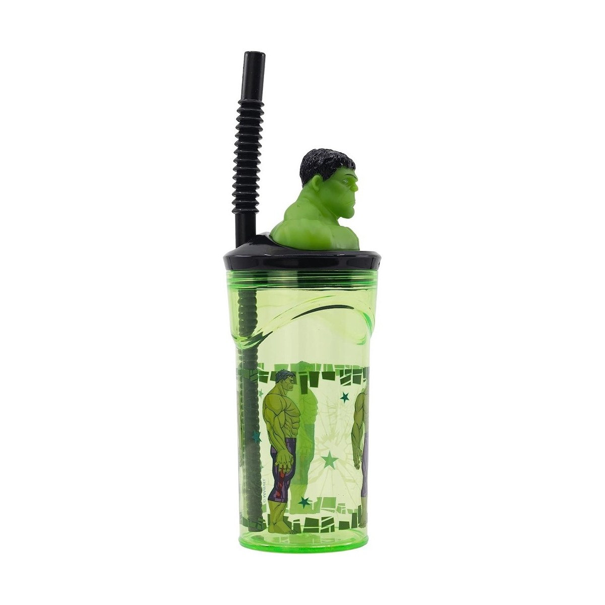 HULK BICCHIERE 3D CON CANNUCCIA