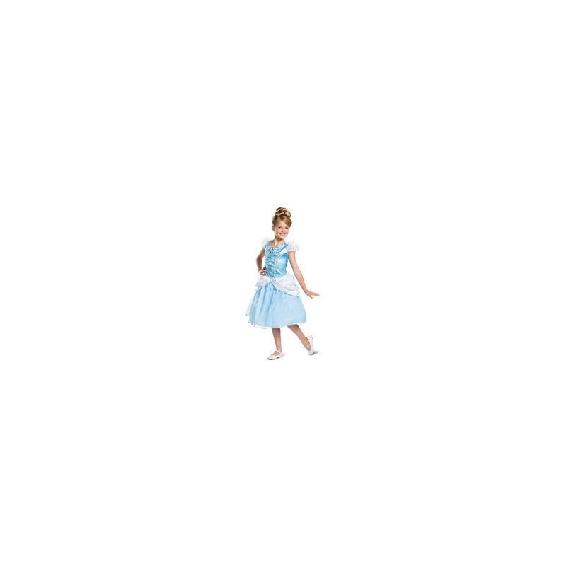 DISNEY CENERENTOLA COSTUME DELUXE XS 3-4 ANNI